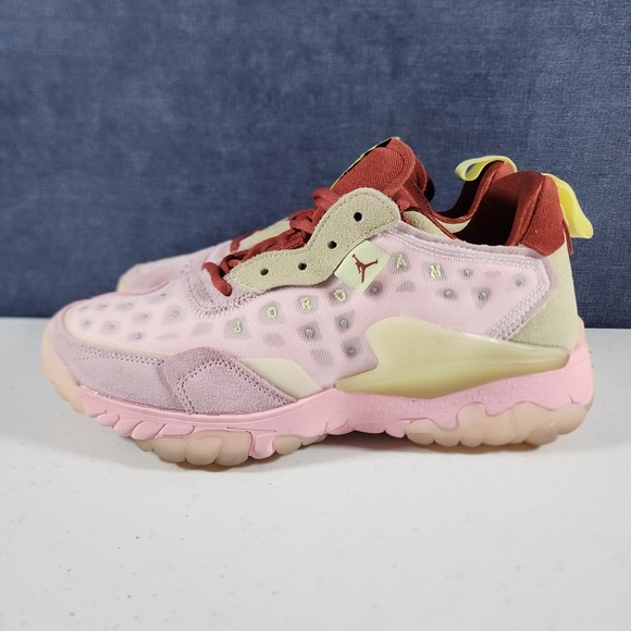 Nike Jordan Delta 2 Womens Regal Pink Redstone-Lime Ice CW0913-600 Size 9.5 EUC - Picture 4 of 9